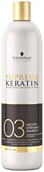 Supreme Keratin by Schwarzkopf Smooth Extending Shampoo 500ml