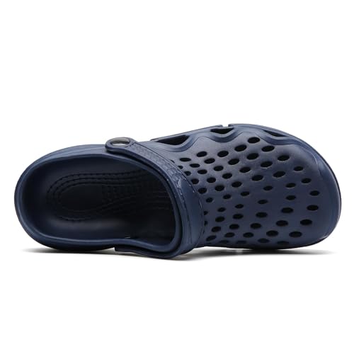 Image of FLIOZY Men's Garden Clogs Shoes Non Slip Shower Slippers Summer Outdoor Beach Sandals