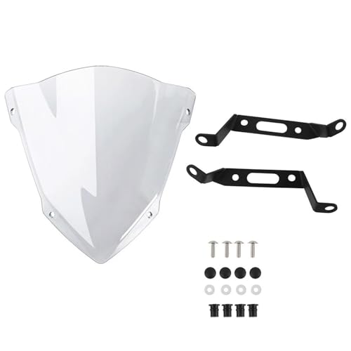 Pare-Brise Moto MT07 Protection Contre le Vent et Débris Saute Vent
