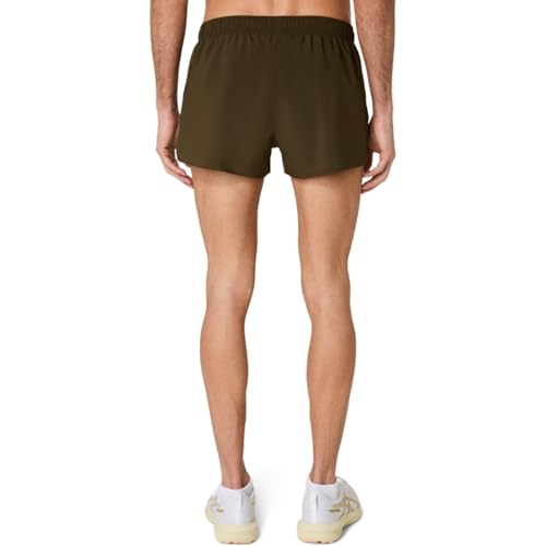 ASICS Men's Silver Split Short Running Apparel2