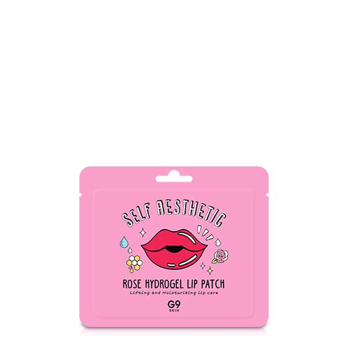 [G9Skin] Self Aethetic Rose Hydrogel Lip Patch - 5 parches