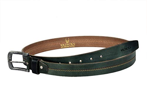 Image of WildHorn Casual Leather Belt for Men