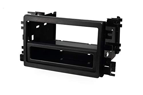 Scosche Fd3090B Compatible With Select 1995-2016 Ford, Mercury, Lincoln And Mazda Double Din & Din+Pocket Dash Kit Black #TOP6