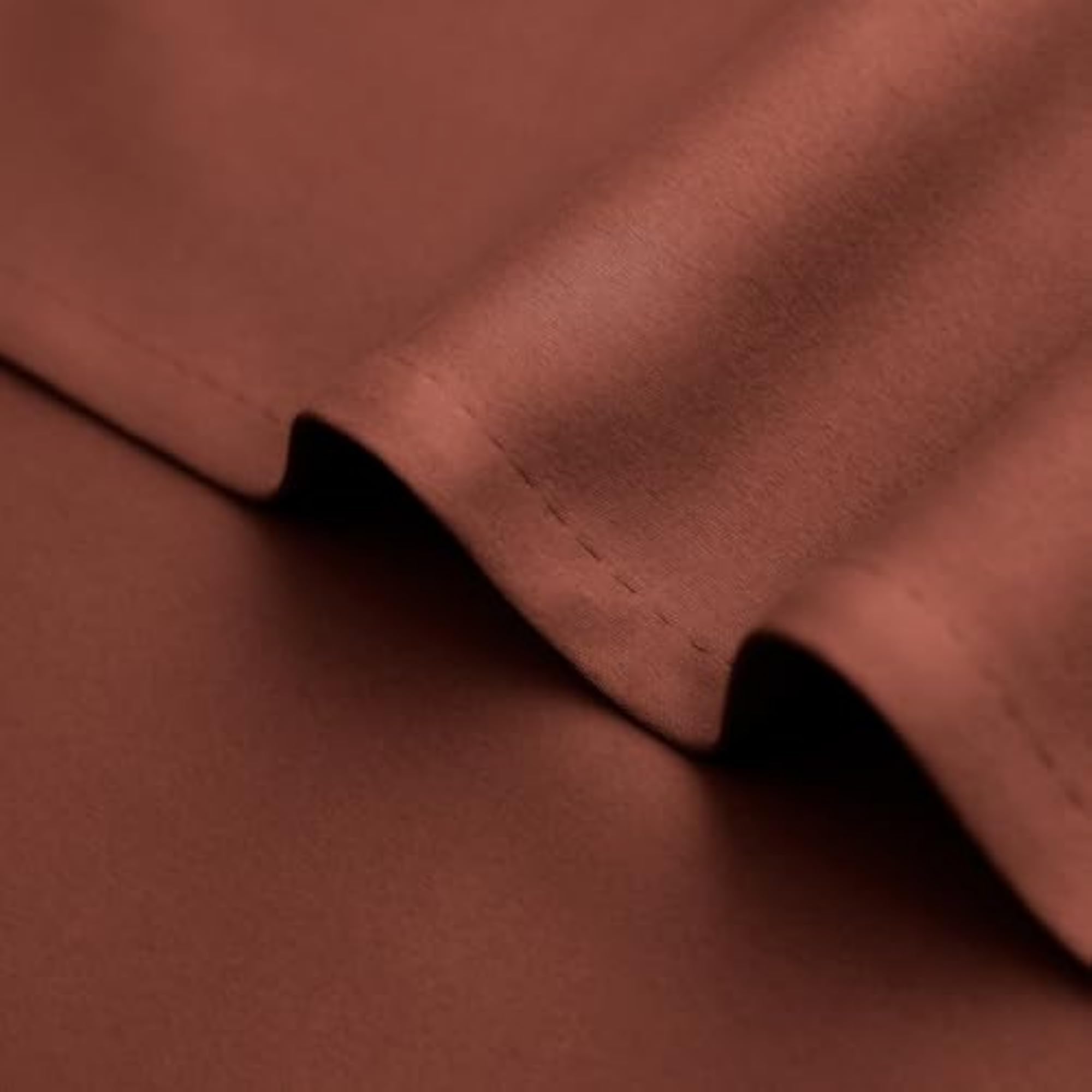 Terracotta Kitchen Window Curtains 30 Inch Length