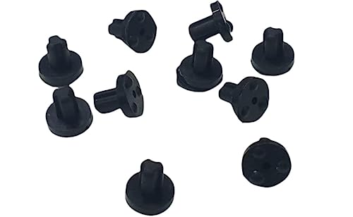 Whirlpool Ignis Lot de 10 pieds en caoutchouc pour grilles de plan de cuisson