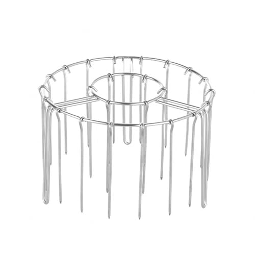 YSMSMZJK Rejilla para Brochetas De Freidora De Aire, Reutilizable Y Duradero Inoxidable Rejilla Freidora Aire Accesorios, Rejilla Air Fryer Adecuado para el hogar y la Cocina.,48skewers