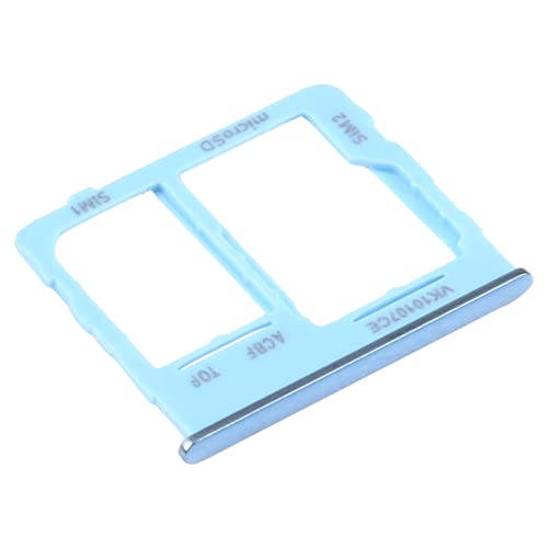 Image of Original SIM Card Tray + SIM Card Tray /Micro SD Card Tray Replacement SIM Tray Holder with Ejector Pin Tool Compatible with Samsung Galaxy A32 5G SM-A326B (Awesome Blue)
