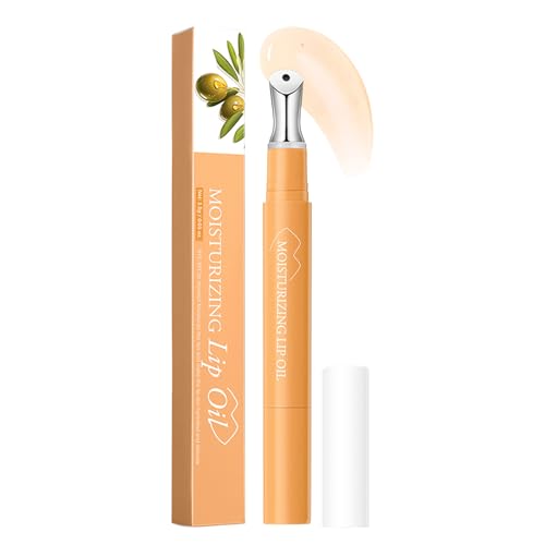 Brillo Labial para Mujeres | Labial Aceite con Efecto Voluminizador y Nutritivo con Tinte | Barra de Hidratación Natural con Diseño para Cuidado Diario