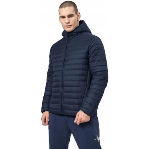 Manteau KUMP004 bleu marine homme L veste légère de mi-saison