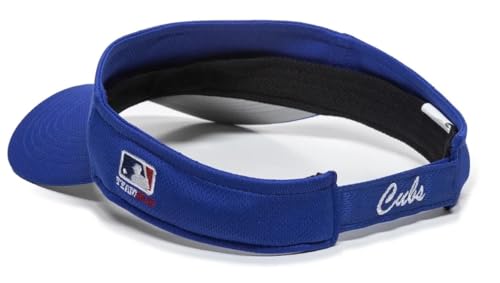 Visera oficial ajustable Chicago Baseball Cubs azul miniatura 2