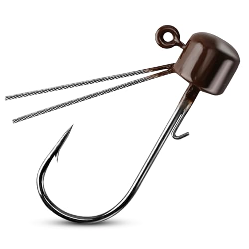 Dr.Fish 10 Pack Weedless Mushroom