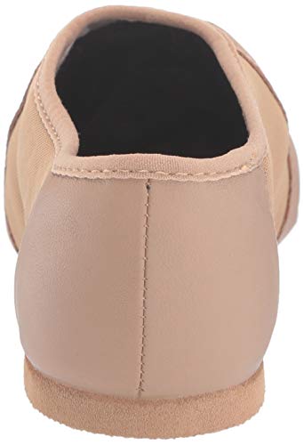 Bloch Girl's Neo-Flex Slip On Jazz Shoe, Tan, 12 N(Narrow) US Little Kid3