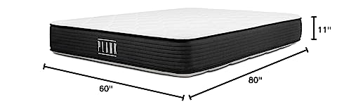 Image of Brooklyn Bedding Plank Firm 10 inch Queen Mattress|Breathable Materials