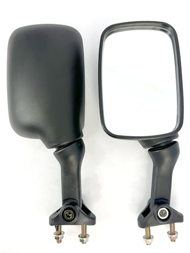 Espejos retrovisores para Kawasaki ZXR250 y ZXR400 repuestos de manillar 1