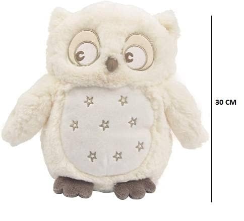 Image of RVA Soft Toys for Girls /Kids Animal Plush Toy Snowy Owl Lovable & Huggable Plush Toy Cuddly Soft Plushies Birthday Soft Toys for Babies Gift in Birthday Home and Car Decoration White (Size 30 cm)