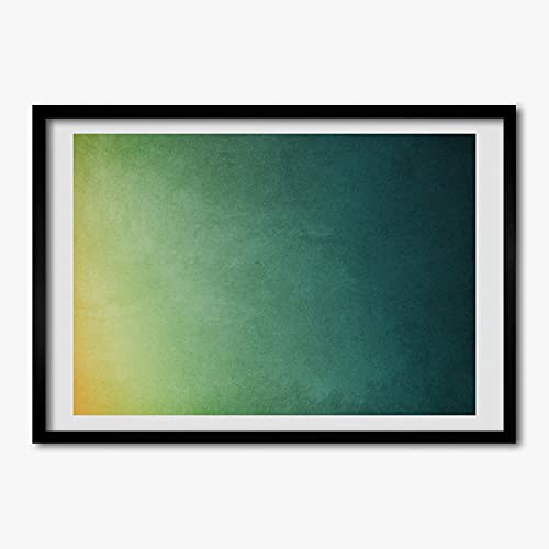 Tableau moderne gradient marin pour une ambiance de salon relaxante