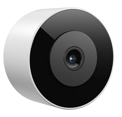 litokam Fensterkamera 2 4 GHz & 5 GHz Dual-Band 3MP 2K Innenkameras mit KI-Farbnachtsicht 24/7 Aufnahme 104 Sichtwinkel Personen-/Bewegungs-/Geräuscherkennung & Echtzeit-Benachrichtigungen
