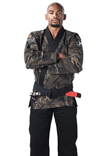 Ronin Signature Jiu Jitsu Bjj Gi – Camouflage 16Oz Duck Canvas Men’s Kimono (A2) #TOP1