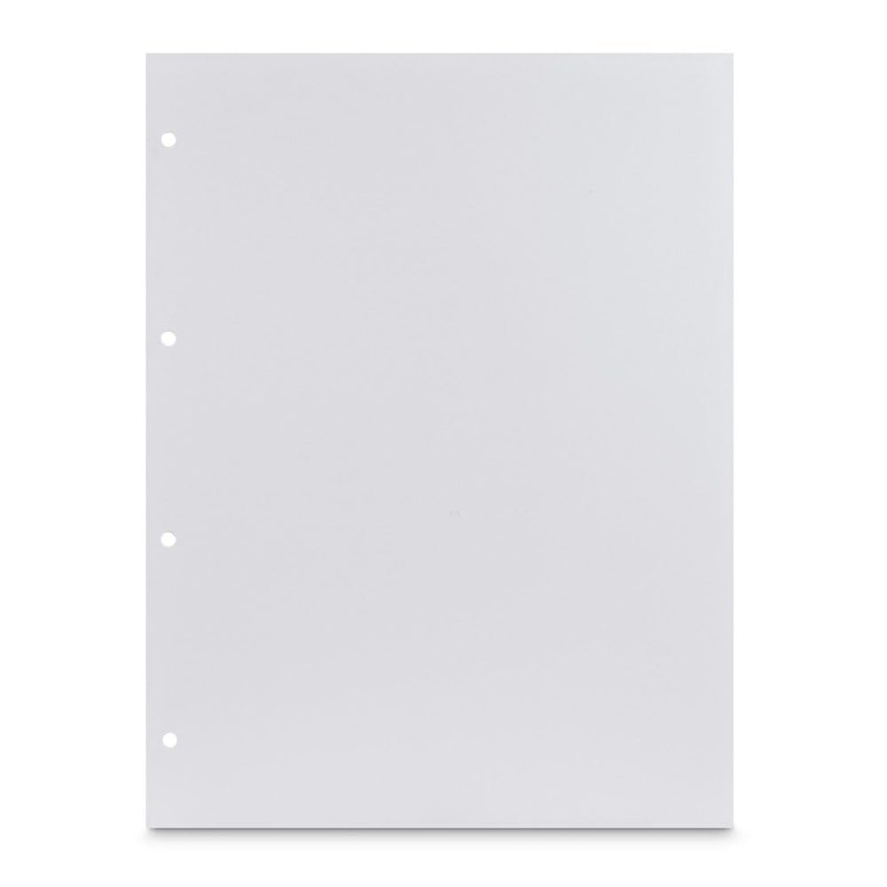 Hama Hoja para foto para álbum de anillas 23,3x31cm 25 unidades perforado blanco