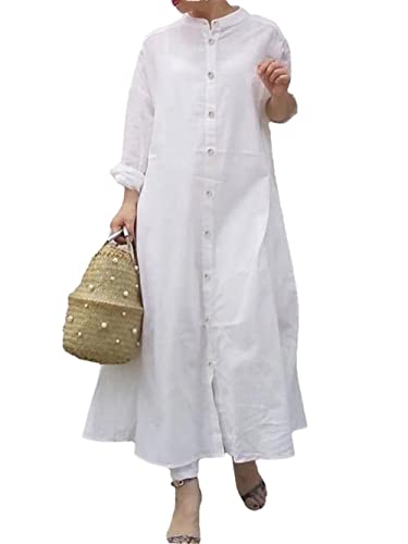 Robe longue coréenne ample pour masquer les imperfections avec élégance