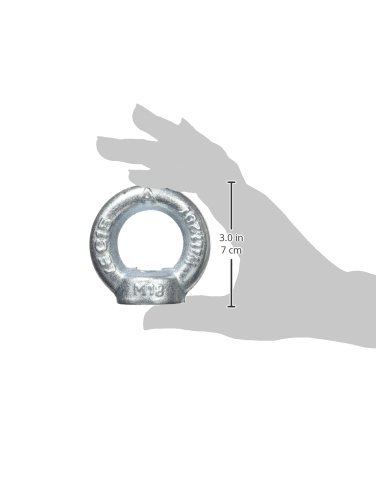 CoFan 18002007 - Pack of 10 Rings of Elevation Female Thread M-18, DIN 582) - Image 2