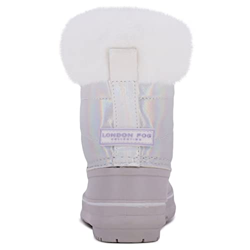 LONDON FOG Girls Bell Court Cold Weather Warm Lined Snow Boot3