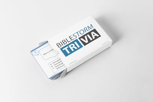 BibleStorm Fun, Educational Bible Trivia Card Game - Flashcards for
