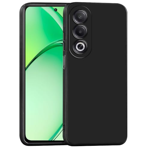 Image of Back Cover for Oppo A3 Pro 5G / K12x 5G | Full Camera Protection | Premium Liquid Silicon Case | Flexible Bumper Case for Oppo A3 Pro 5G / K12x 5G (Black)
