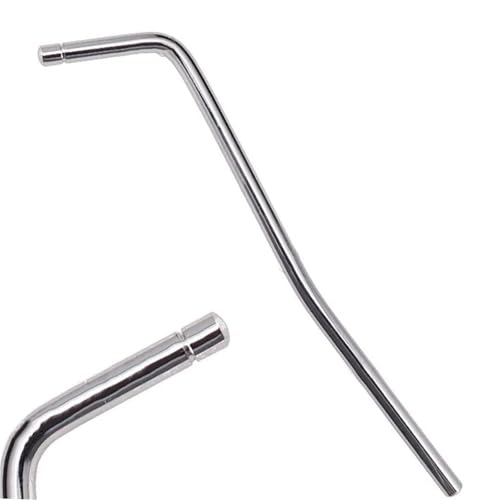 弦楽器製作者ツール エレキギター ネジ トレモロ 特殊クランクレバー 金属アクセサリー(Silver)