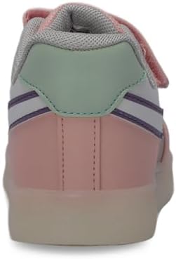 Slazenger PERLE Kız Çocuk Sneaker Ayakkabı Beyaz/Pembe, 29, SA15LP011K, Beyaz/Pembe, Kız çocuk - Görsel 6