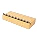 Irfora 35 Degree Fret End Beveling File, Guitar Bass Fret End Dressing File with Olive Wood Handle, Carbon Steel for All Fretted Instruments, Efficiently Remove Fret Burrs and Enhance
