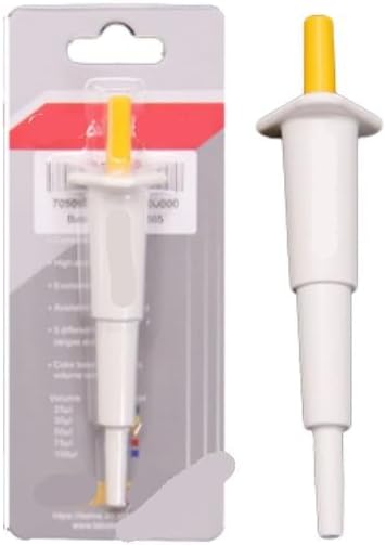 Lab Pipettors, Laboratory Mini Pipette 10-200ul Fixed Volumn Pipettor Manual Single Channel Micropipette Laboratory Equipment(50ul 2pcs)