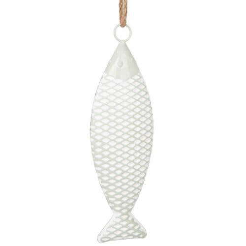 Logbuch-Verlag großer Fisch zum Aufhängen aus Metall Dekoration...