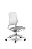 Sedus se:Motion Sedia da Ufficio, Girevole, Bianco, Grigio Chiaro/Senza braccioli, 950-1065 mm