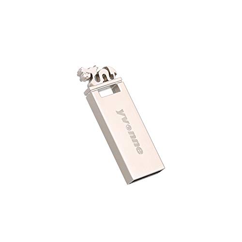 Andoer yvonne Metal USB Flash Drive Pen Drive 32G Memory Stick Pendrives Presente com forma de dragã