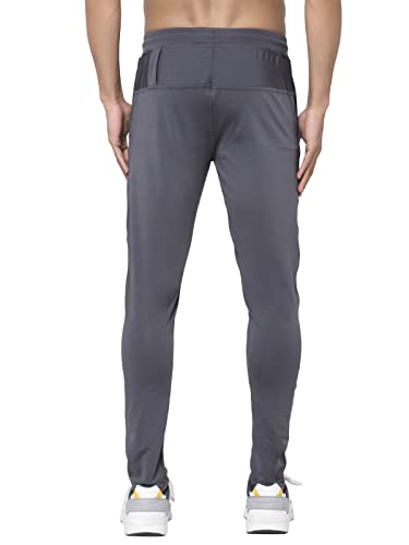 Image of UZARUS Men's Stretchable Joggers Track Pants for Gym, Yoga, Workout and Casual Wear with Towel Holder Loop