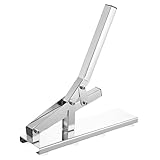 Zonon Stone Crab Claw Cracker Solid Stainless Steel Seafood Lobster Cracker Tool 9-1/4inch Extended Handle with Suction Cup Base for Kitchen Chef Restaurants and Homes