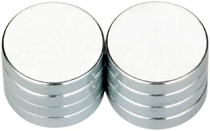 小型円形ネオジム磁石 希土類冷蔵庫用マグネット(15x5mm(50pcs))