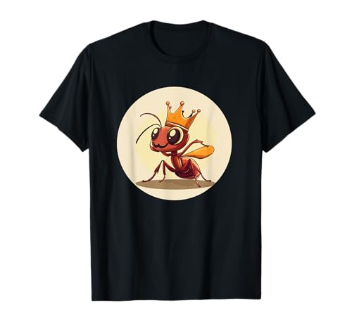 König des Lachens mit dieser lustigen Kingdom Ant-Grafik T-Shirt