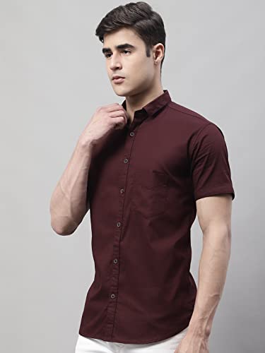 Image of Majestic Man Men's Cotton Slim Fit Shirt