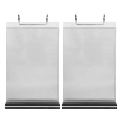 Support de multipage pour affichage porte-affiche avec base et présentoir menu table