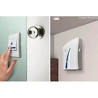 Pinak Smart Door Bell Wireless Electric Bell Door Bell Office Bell Baoji Plastic Wireless for Home and Shop Wireless Door Bell (Baoji Door Bell_1)
