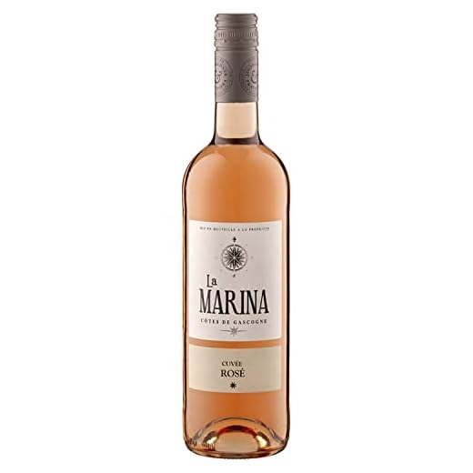 Domaine de Menard La Marina Cuvée Rosé VDP Côtes de Gascogne Roséwein Wein Trocken Frankreich Inkl. FeinWert E-Book (1 x 0,75l)