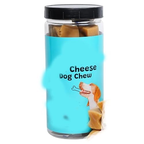 Biscotti per Cani al Latte Cotti al Forno al Gusto Mirtillo Rosso - Snack di Formaggio Liofilizzato, Ricco di Proteine, Senza Cereali,80g (2.82oz)