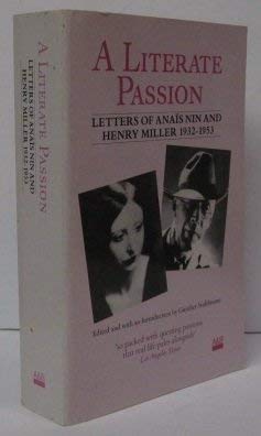 A Literate Passion: Letters of Anais Nin and He... 0749000899 Book Cover
