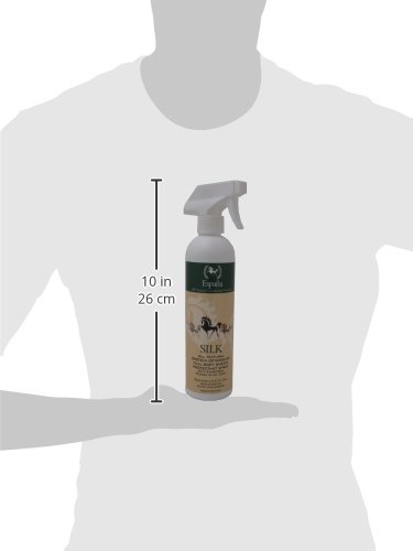Espana Silk ESP1115E Specially Formulated Silk Protein Detangler for Horses, 16.91-Ounce