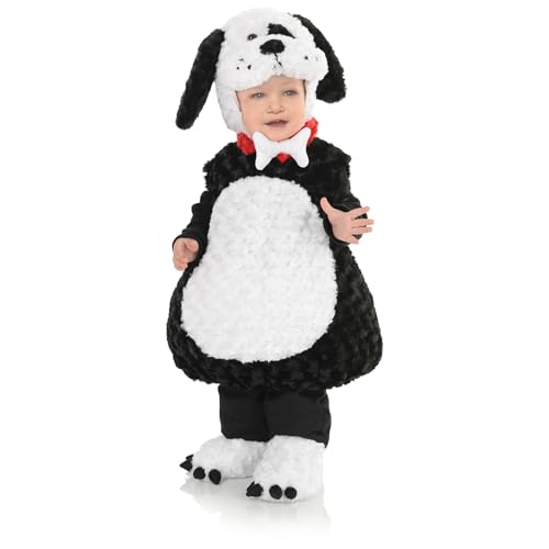 Underwraps Toddler Baby's Puppy Costume, Black, Medium (18-24 Months)