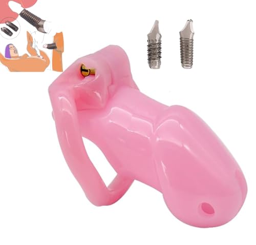 Men's Chastity Device Chicken cage, Providing Rings and Invisible Locks for Men.cage for Body Safety, Plastic Penis cage, Adult Male Sex Toy Sweatshirt AE-13