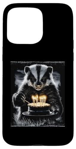 Honey Badger Ratel �o�[�X�f�[�P�[�L �a���� �ʔ��� �p�[�e�B�[ �s�C�� �X�}�z�P�[�X iPhone 15 Pro Max �p