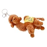 Souvenir mémorable : idéal pour les collectionneurs, ce porte-clés chameau en peluche est un souvenir précieux à offrir à vos proches. petit porte-clés animal en peluche, breloque pour sac